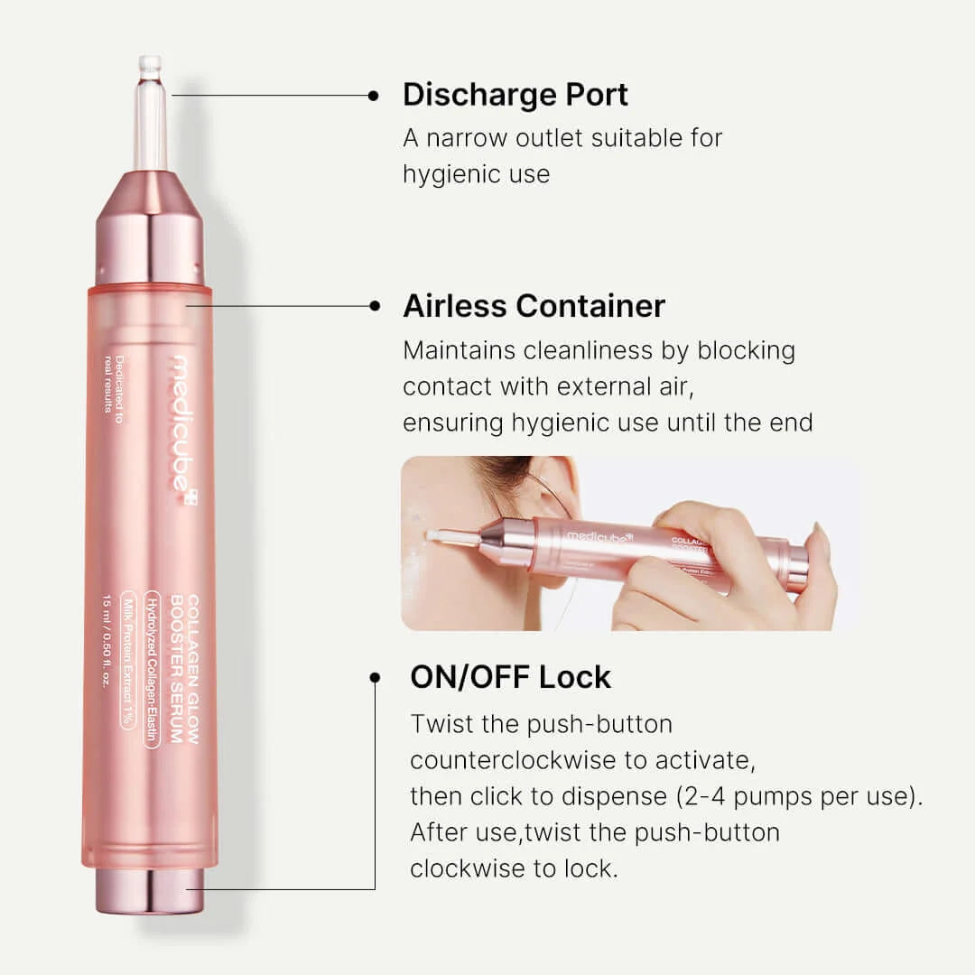 MEDICUBE Collagen Glow Booster Milk Serum 15ml