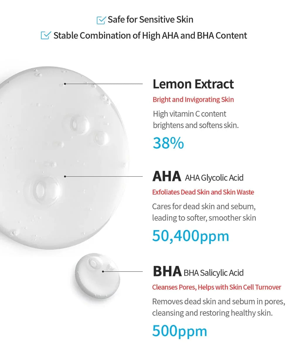 TOCOBO AHA BHA Lemon Toner 150ml
