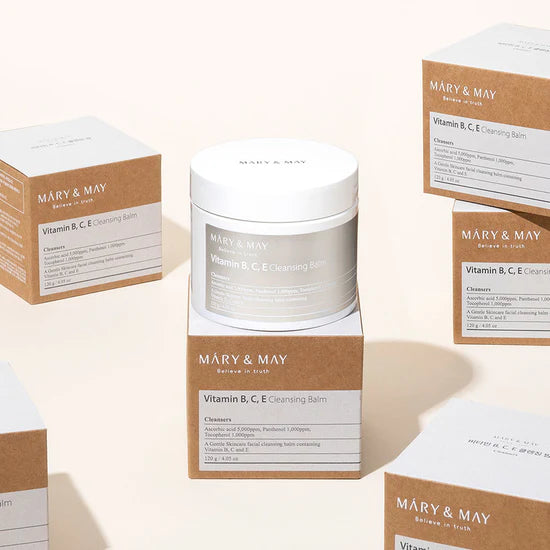 MARY&amp;MAY Balm Καθαρισμού Βιταμίνη B,C,E 120γρ 