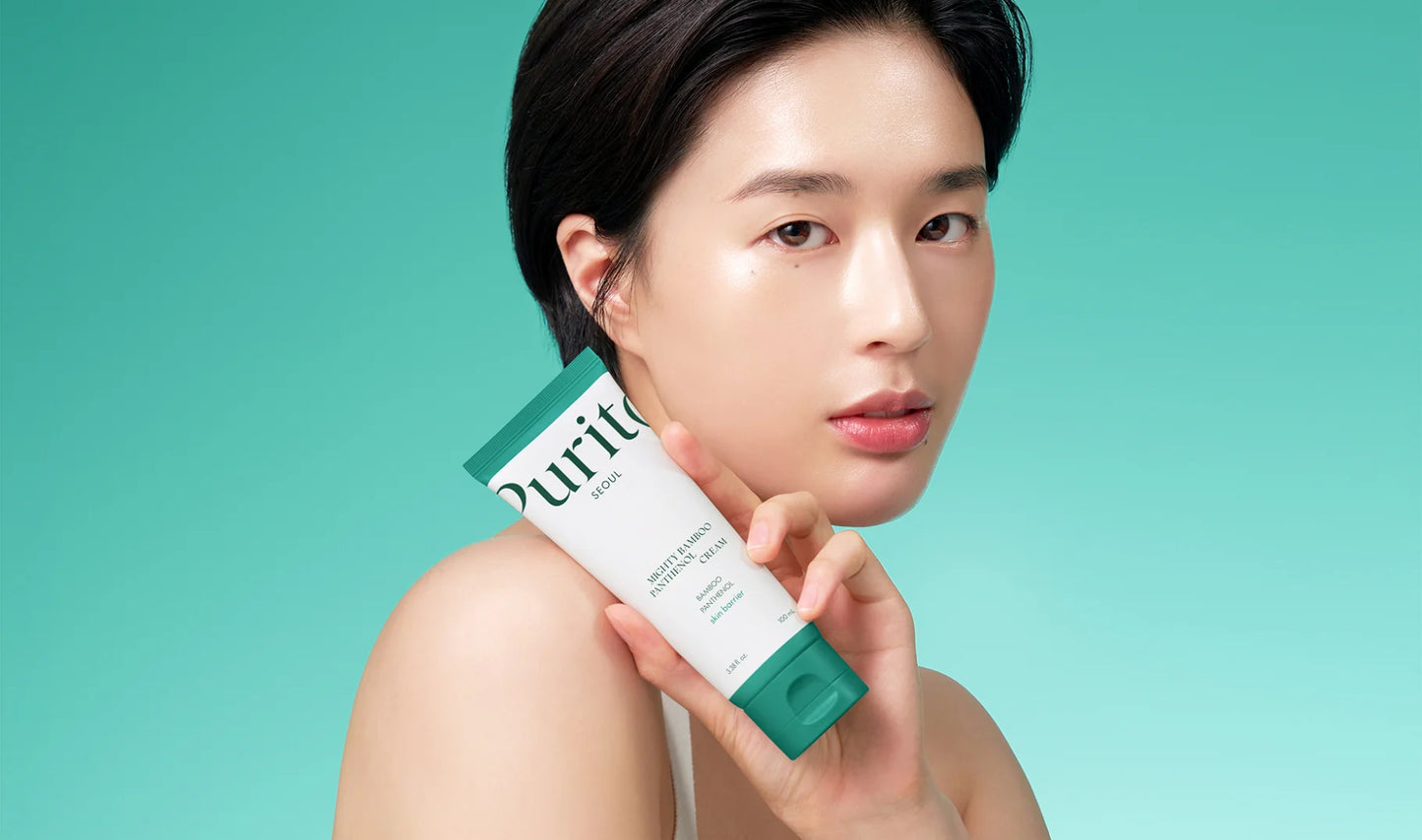 Purito Seoul Mighty Bamboo Panthenol Cream 100ml-SKEEN