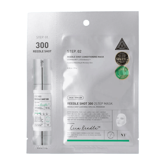 VT Cosmetics Mild Reedle Shot 700 2-step Mask 1.5g + 25g-SKEEN