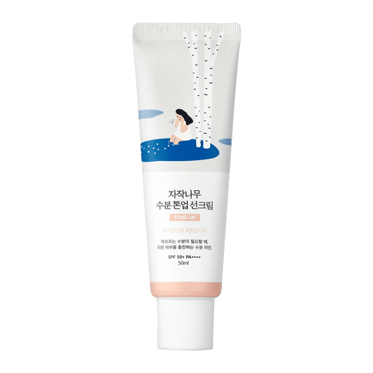 ROUND LAB Birch Moisture Tone-Up Sunscreen 50ml-SKEEN