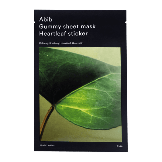 ABIB Gummy Sheet Mask Heartleaf Sticker 27ml
