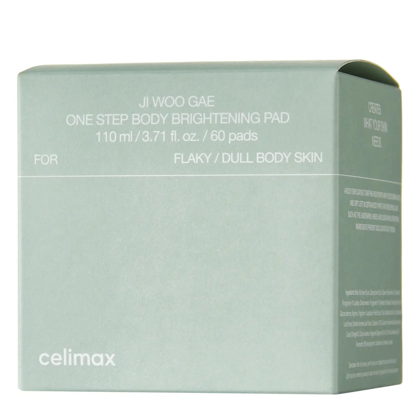 CELIMAX Ji.Woo.Gae One Step Body Brightening Pads 60pcs -110ml