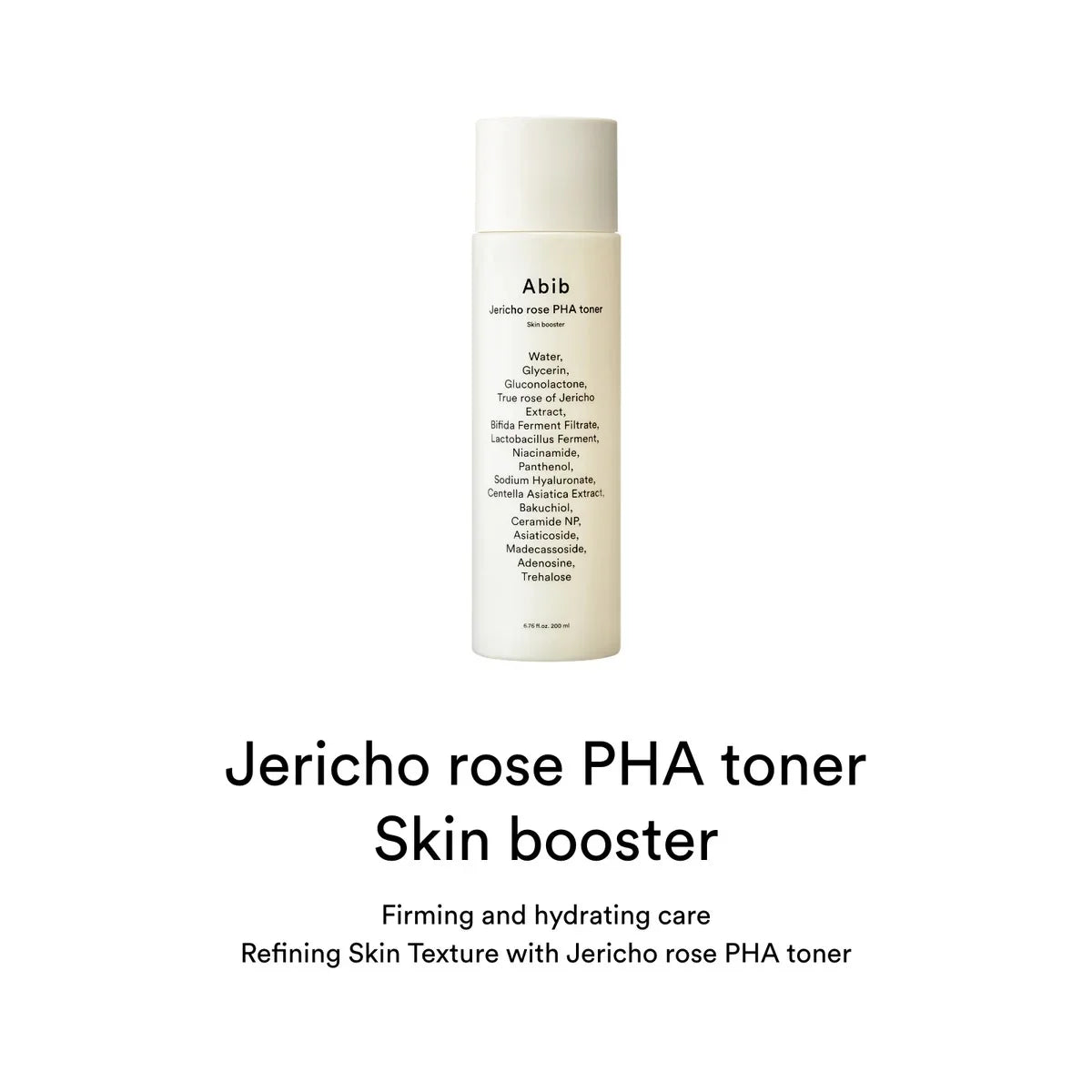 ABIB Jericho Rose PHA Τονωτική Λοσιόν για Ενίσχυση Δέρματος 200ml 