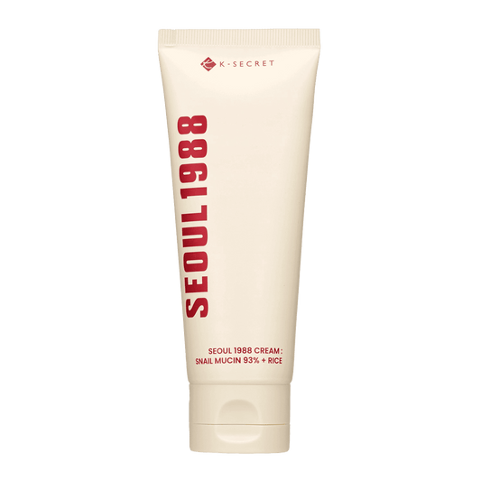 K-SECRET SEOUL 1988 Cream : Snail Mucin 93% + Rice 100ml