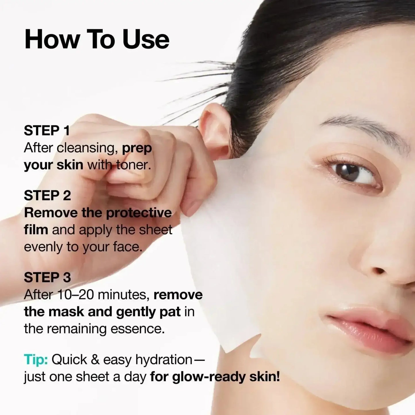 ANUA PDRN Hyaluronic Acid Capsule 100 Serum Mask 23ml