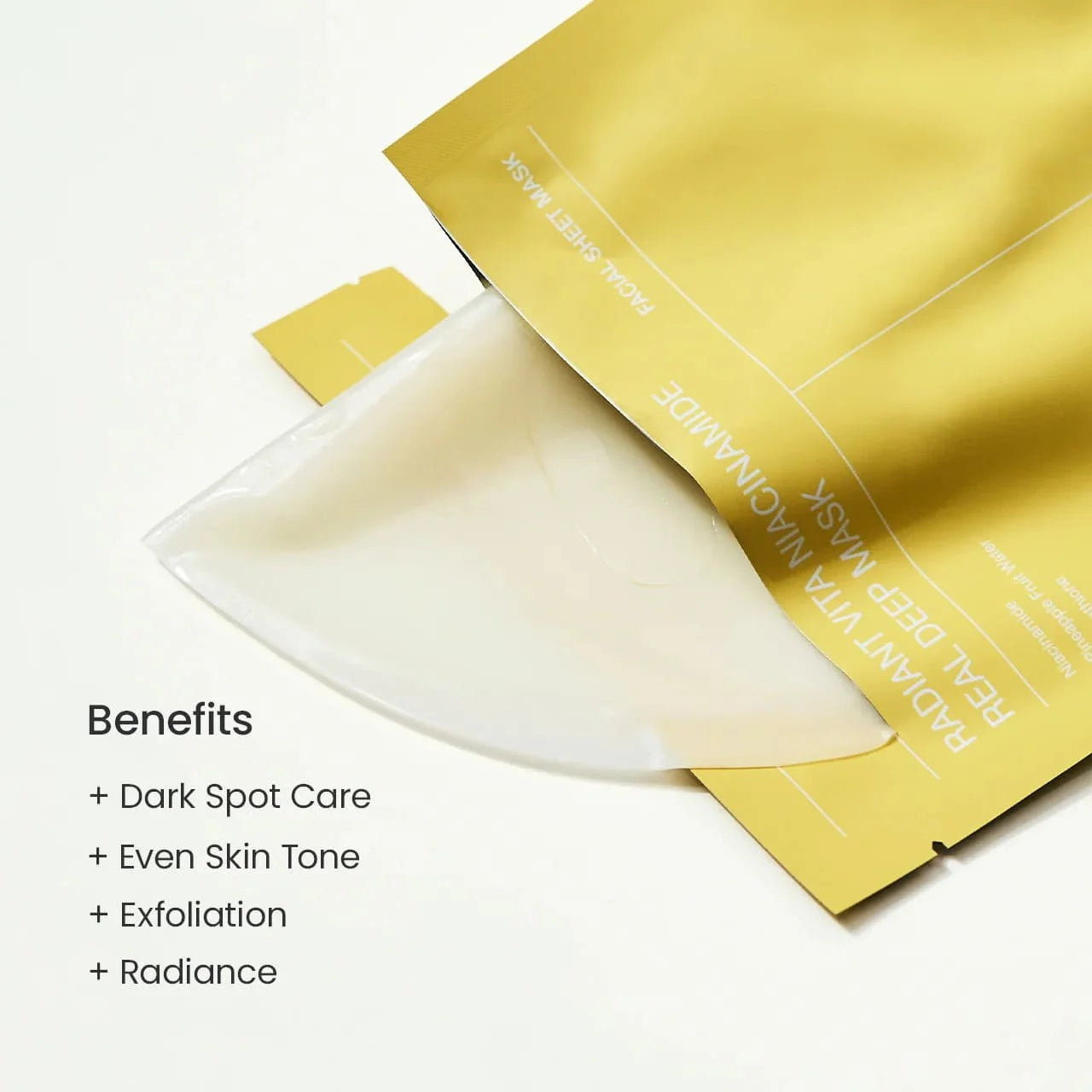 BIODANCE  Radiant Vita Niacinamide Real Deep Mask 34g