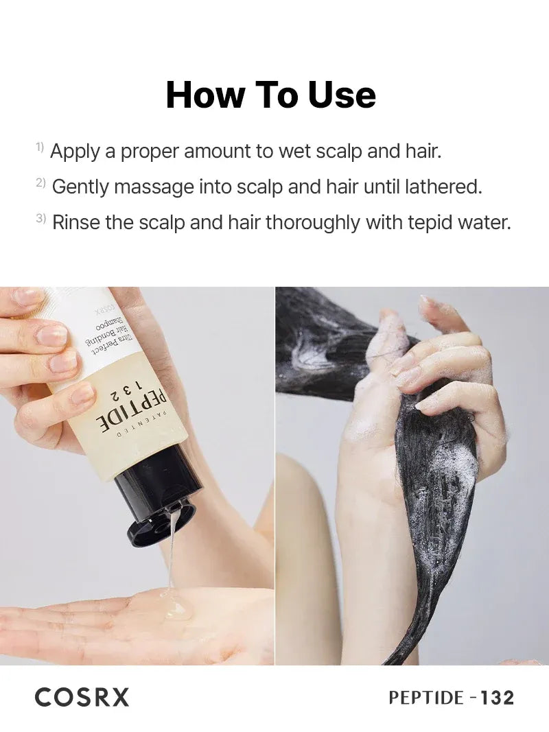 COSRX PEPTIDE-132 Ultra Perfect Hair Bonding Shampoo 200ml