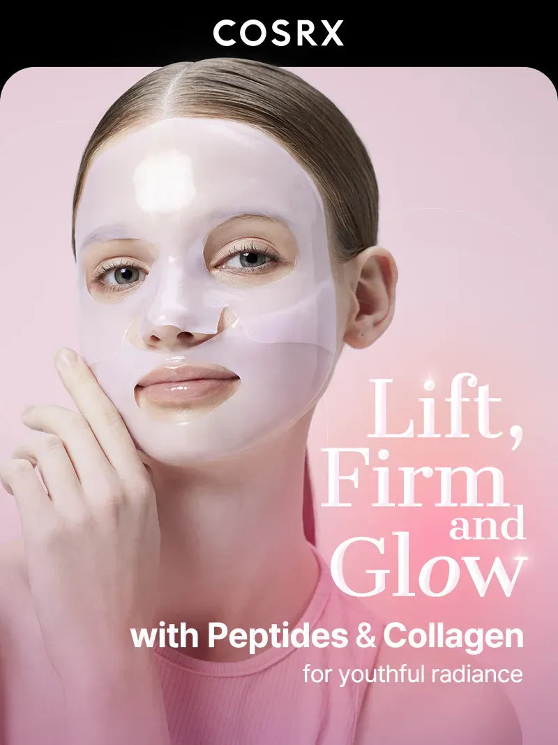 COSRX Peptide Collagen Glow Hydrogel Mask 34g