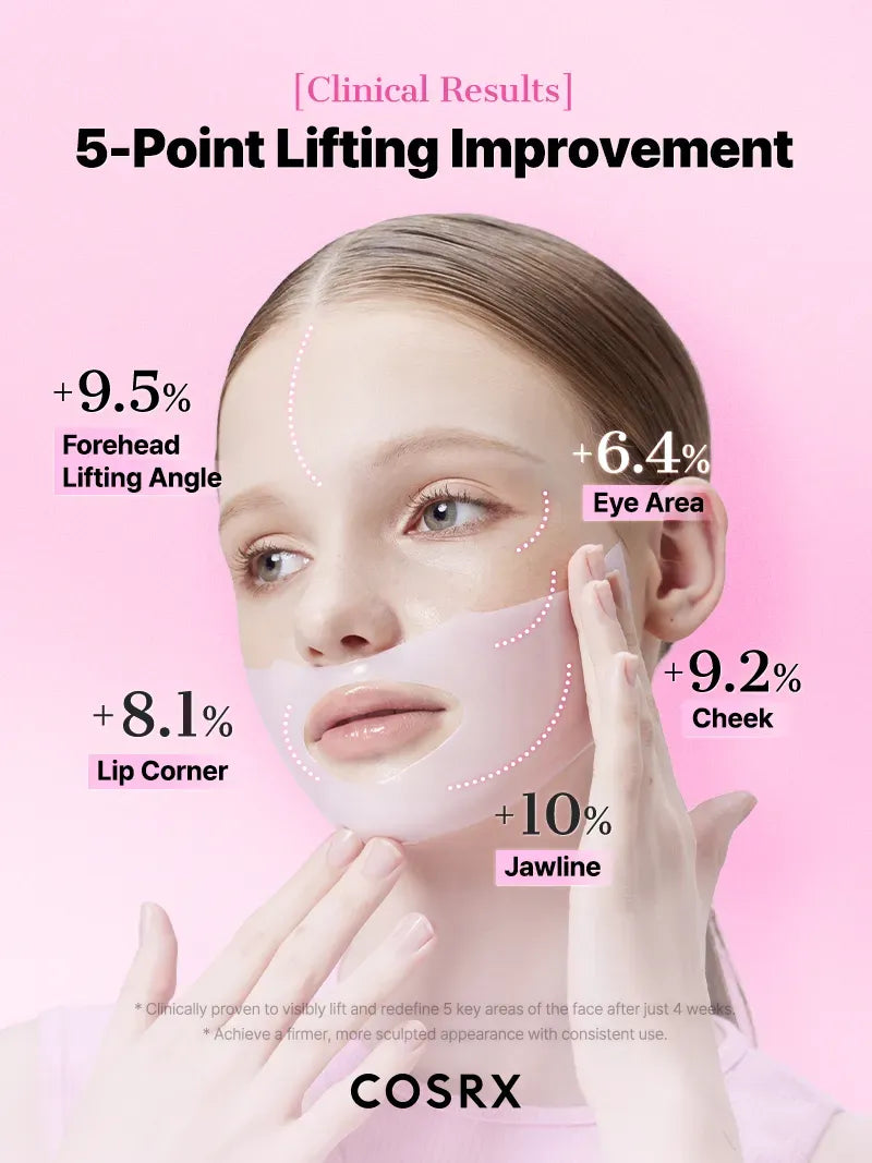 COSRX Peptide Collagen Glow Hydrogel Mask 34g