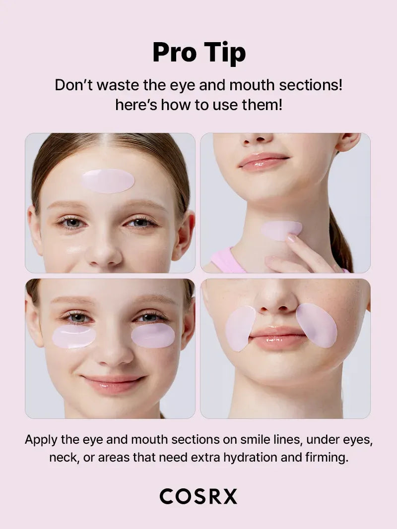 COSRX Peptide Collagen Glow Hydrogel Mask 34g