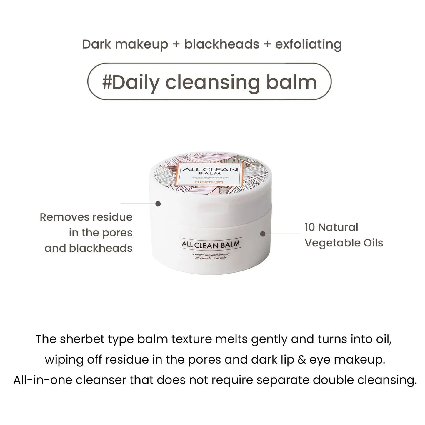 Heimish All Clean Cleansing Balm 120ml