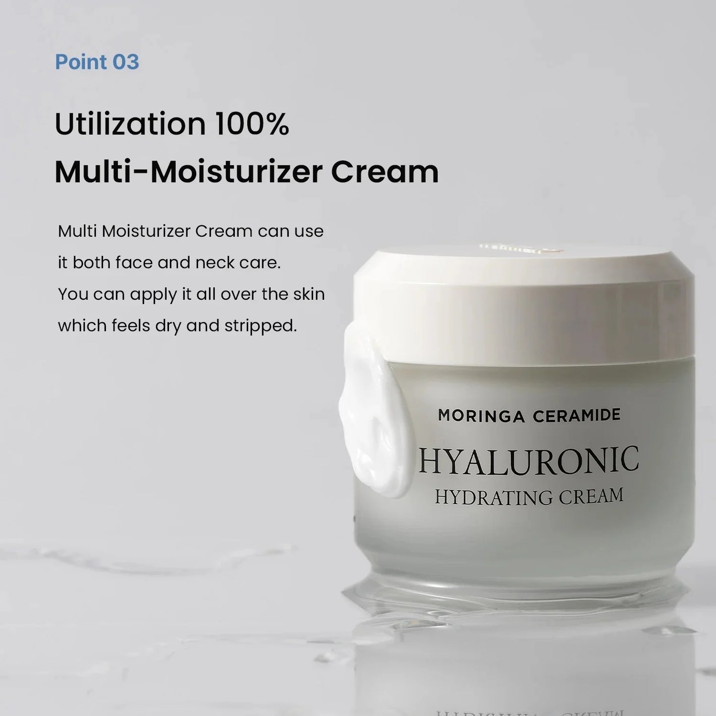 Heimish Moringa Ceramide Hyaluronic Hydrating Cream 50ml