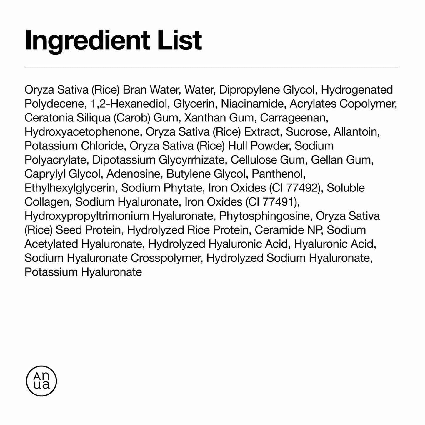 ANUA Rice 70 Glow Collagen Mask 38g