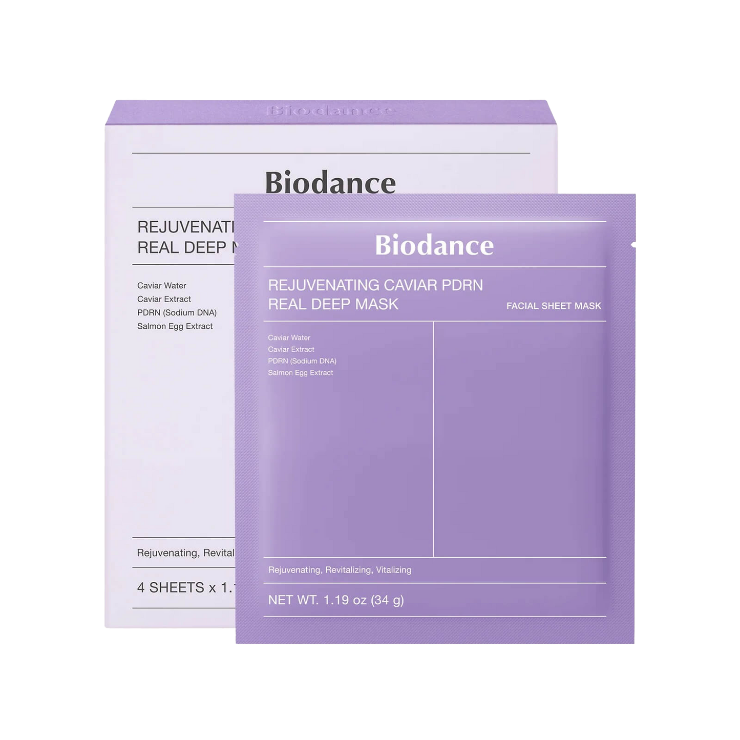 BIODANCE Rejuvenating Caviar PDRN Real Deep Mask 34g