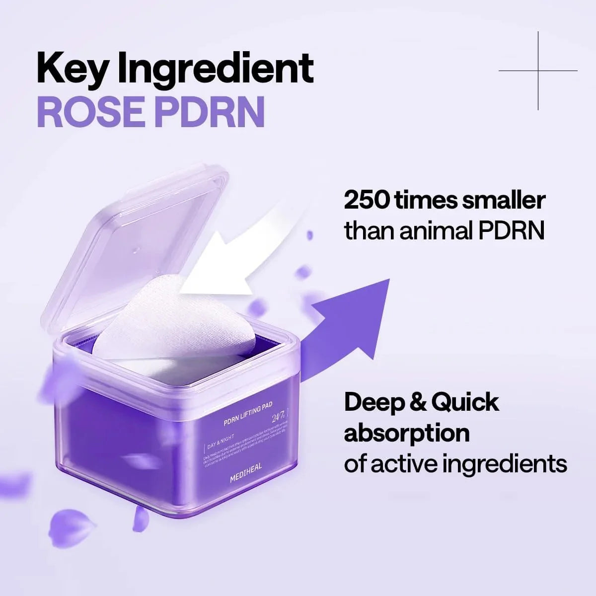 MEDIHEAL PDRN Lifting Pad 170ml - 100pcs