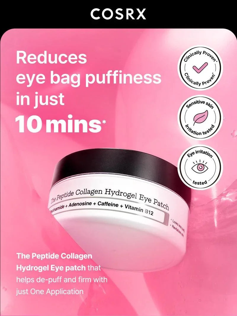 COSRX The Peptide Collagen Hydrogel Eye Patch 85g - 60 patches