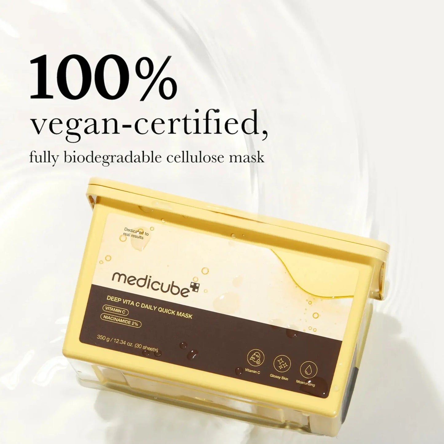 MEDICUBE Deep Vita C Daily Quick Mask 350g - 30pcs