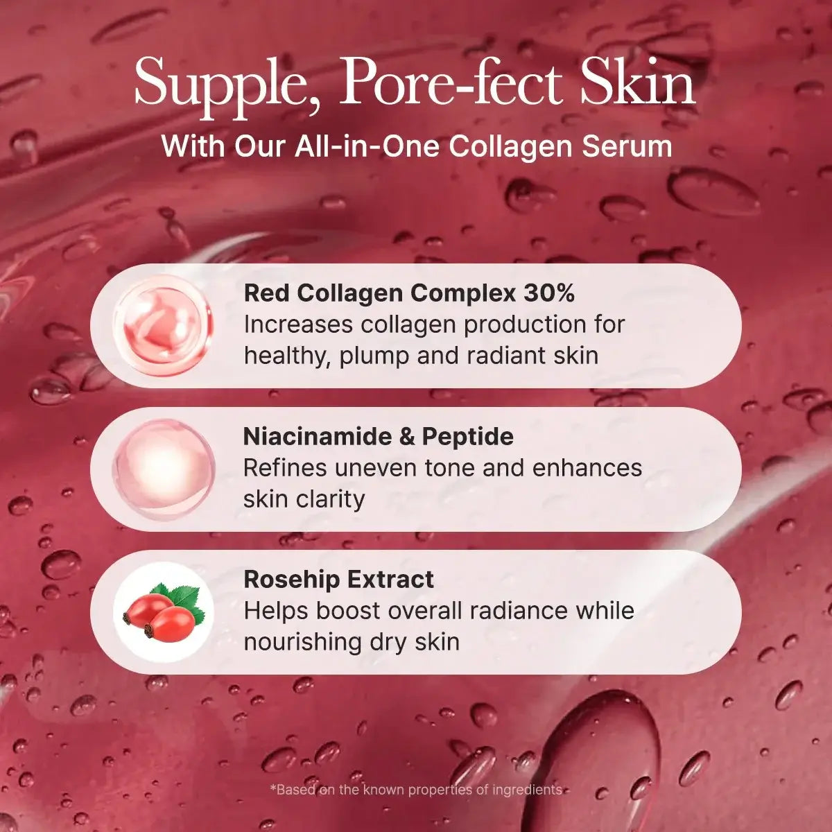 ARENCIA Fresh Red Smoothie Serum 30 50g