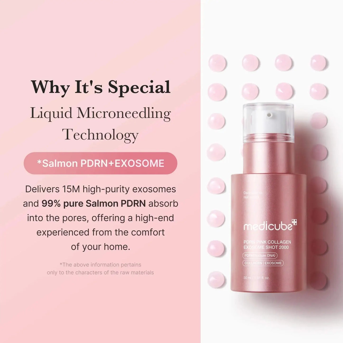 MEDICUBE PDRN Pink Collagen Exosome Shot Serum 7500 30ml
