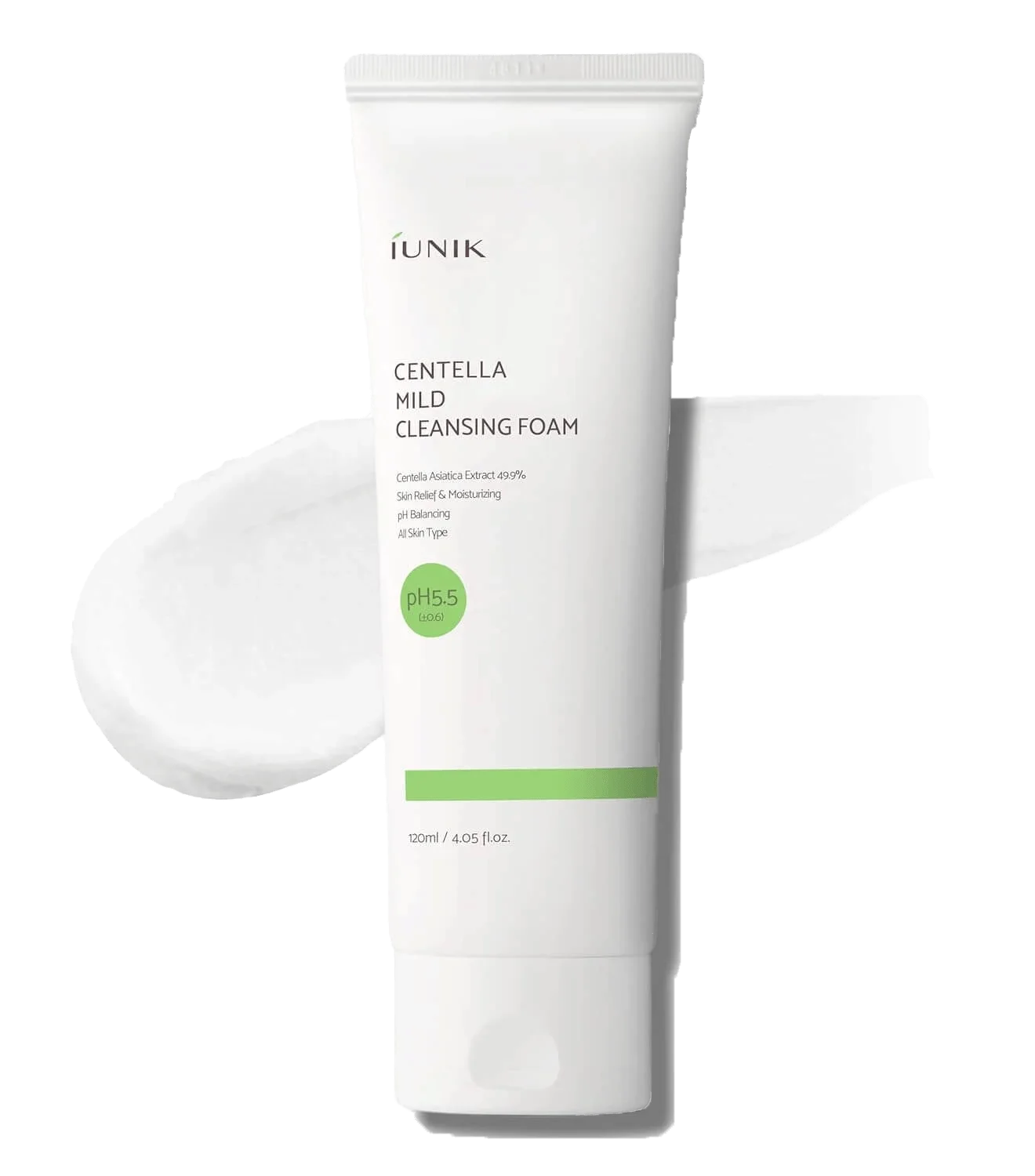 IUNIK Centella Mild Cleansing Foam 120ml