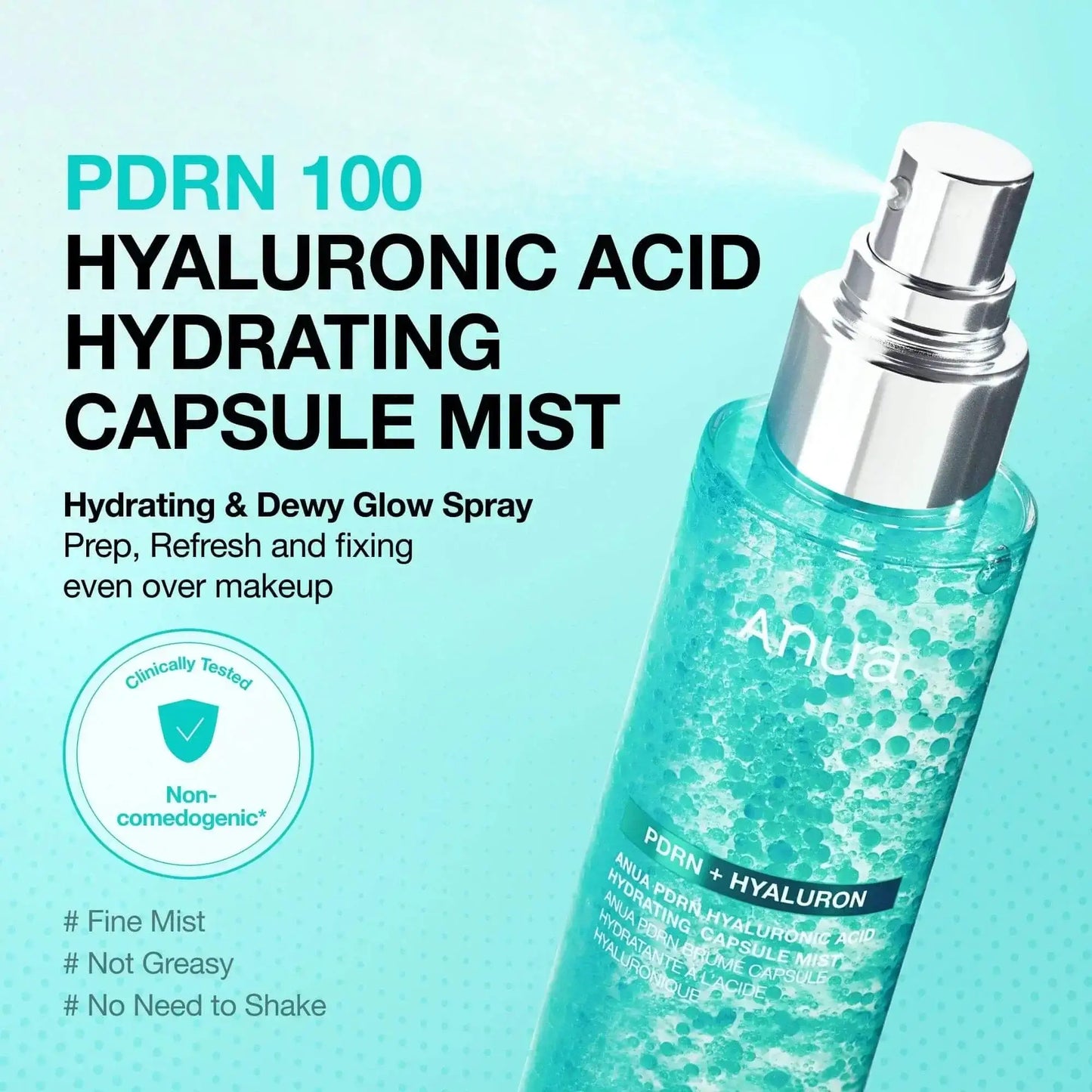 ANUA PDRN Collagen Glow Facial Serum Spray Mist 100ml