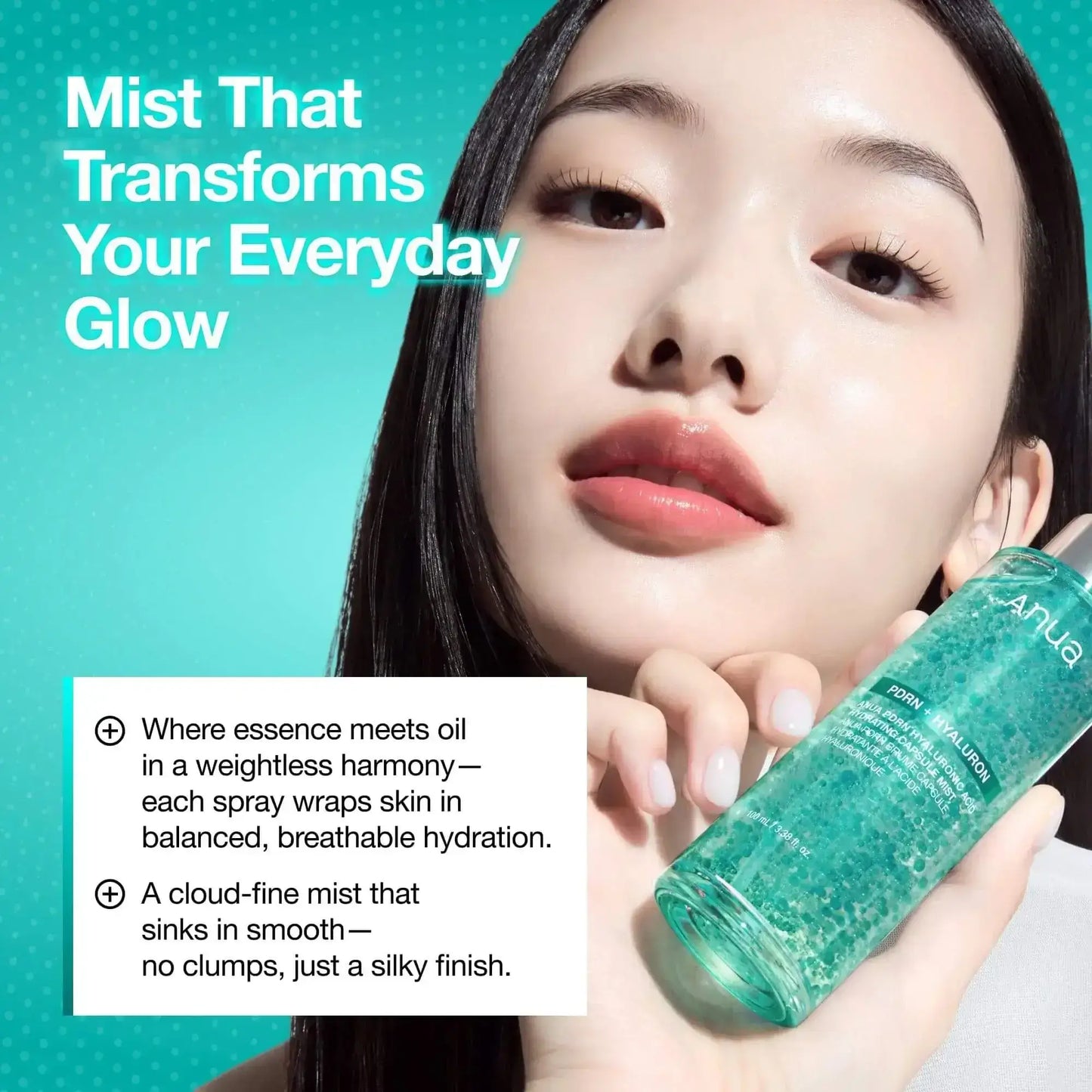 ANUA PDRN Collagen Glow Facial Serum Spray Mist 100ml