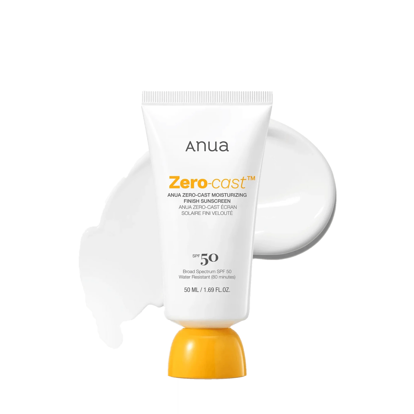 ANUA Zero-cast Moisturizing Finish Sunscreen 50ml
