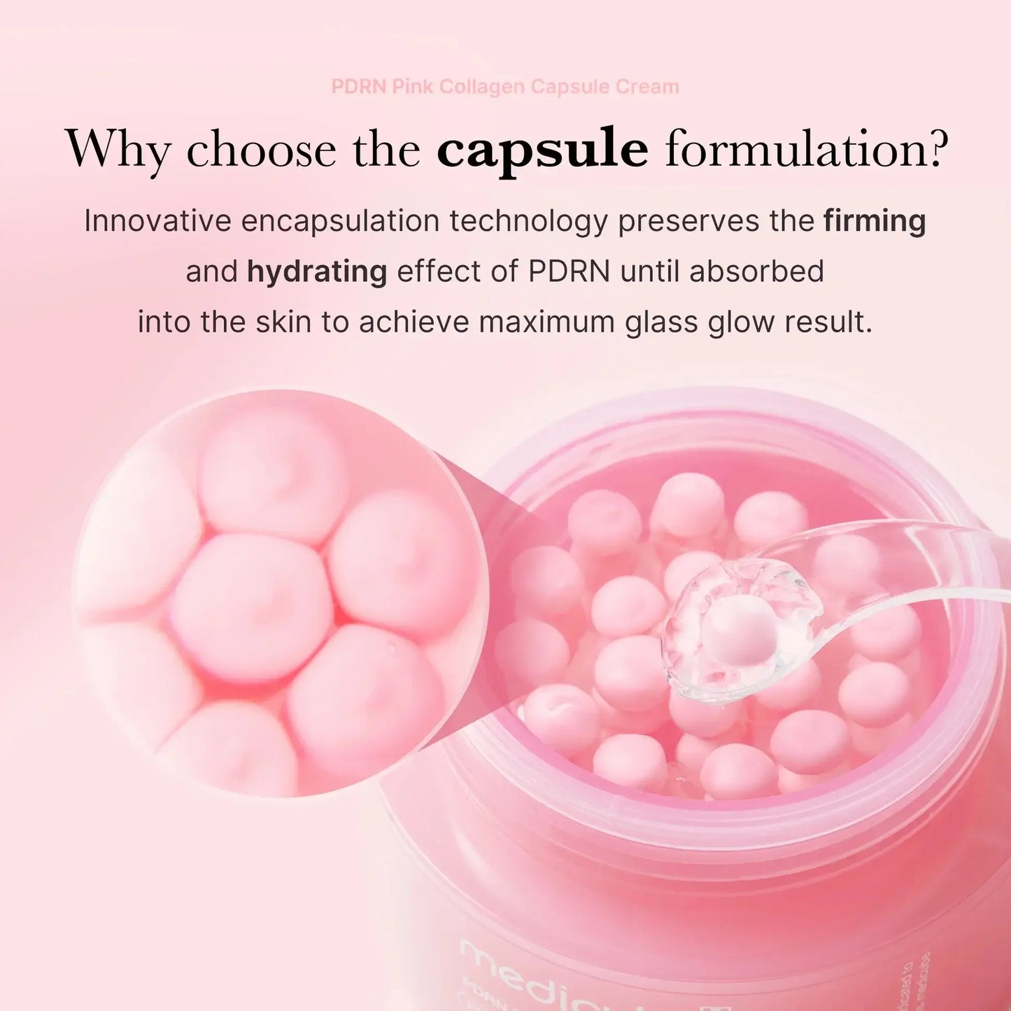 MEDICUBE PDRN Pink Collagen Capsule Cream 55g