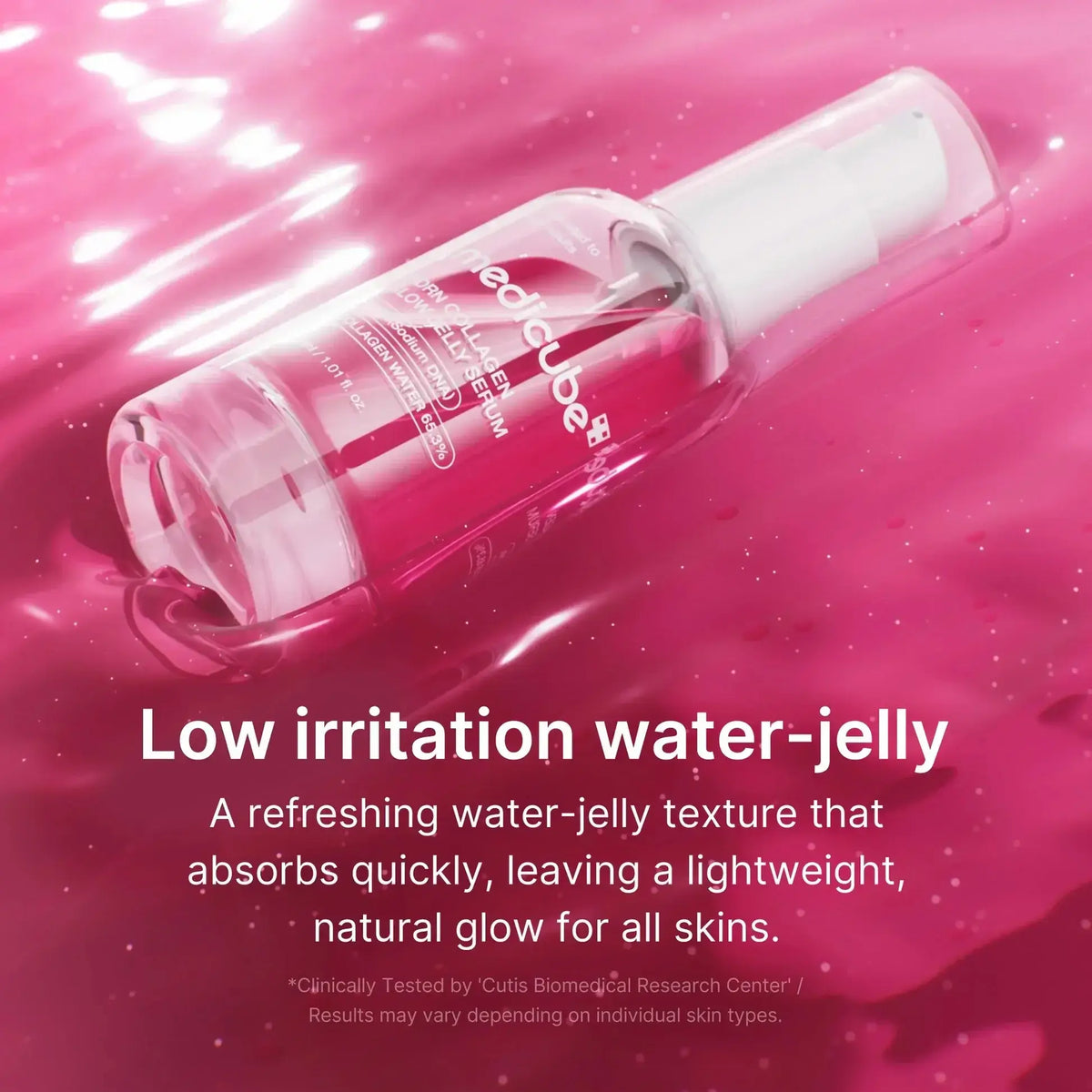 MEDICUBE PDRN Pink Collagen Glow Jelly Serum 30ml