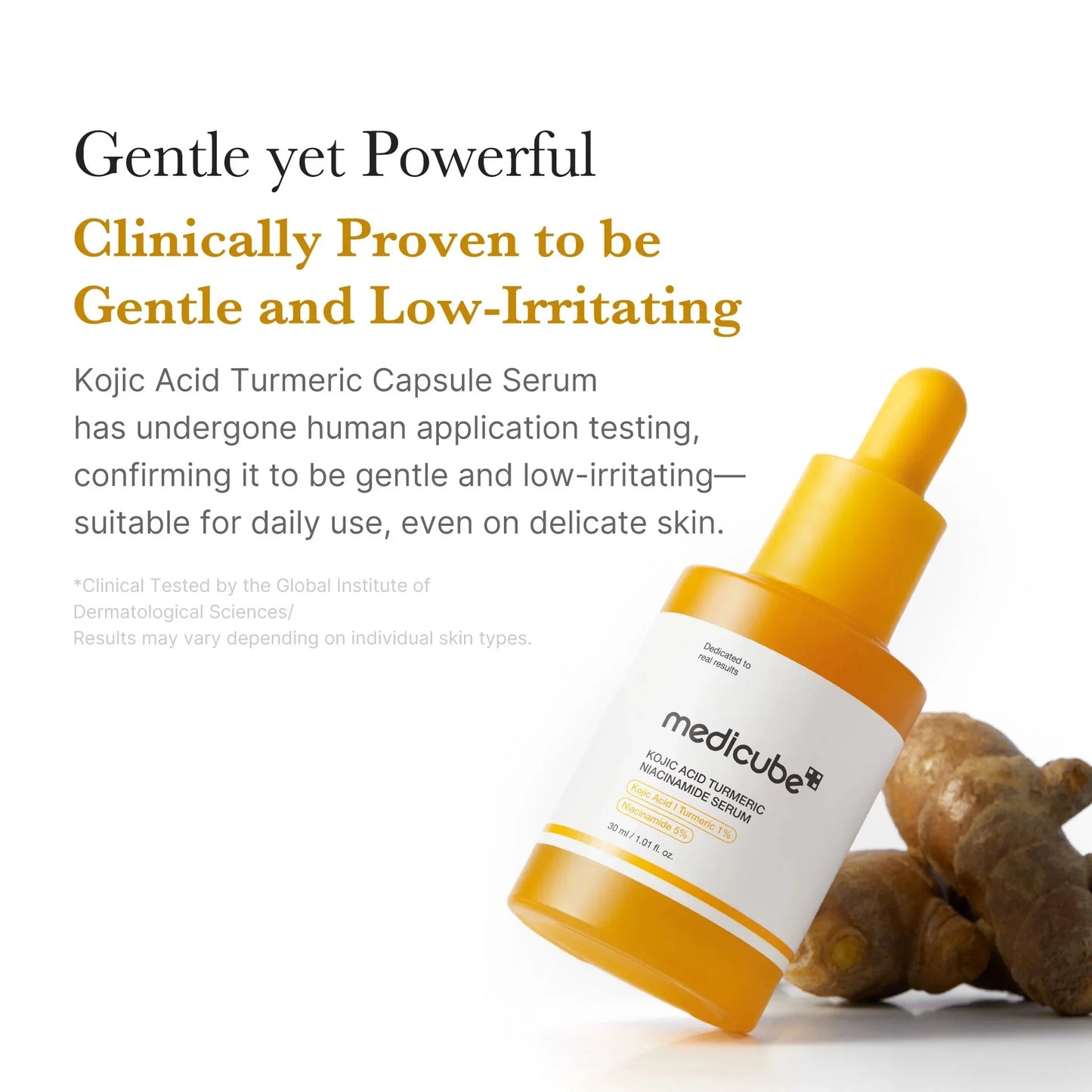 MEDICUBE Kojic Acid Turmeric Niacinamide Capsule Serum 30ml