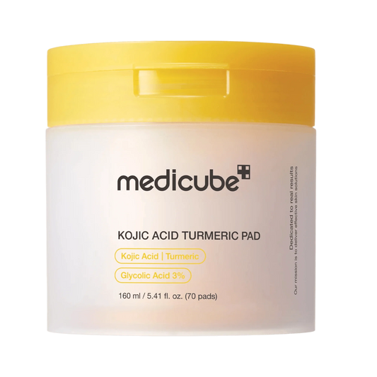 MEDICUBE Kojic Acid Turmeric Toner Pad 70pcs
