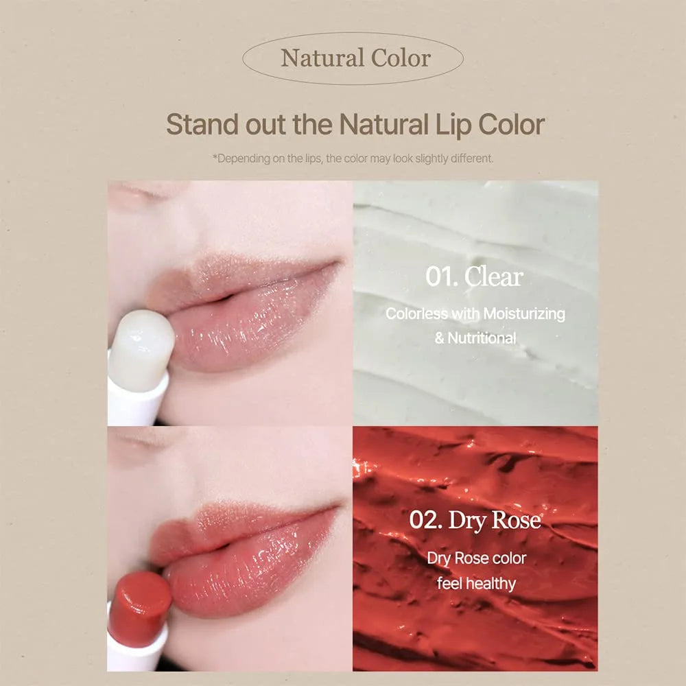 MIXSOON Vegan Melting Lip Balm 01. Clear 4,1γρ