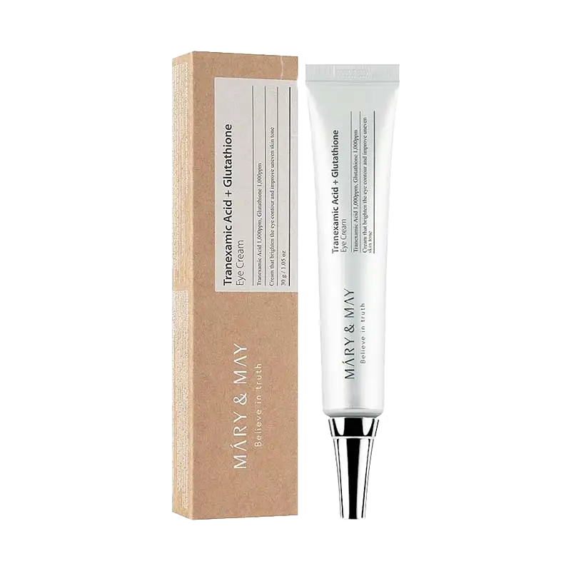 MARY&amp;MAY Tranexamic Acid + Glutathion Κρέμα Ματιών 30ml 
