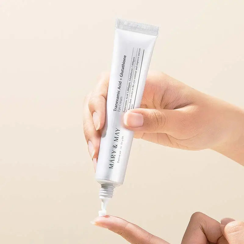 MARY&amp;MAY Tranexamic Acid + Glutathion Κρέμα Ματιών 30ml 