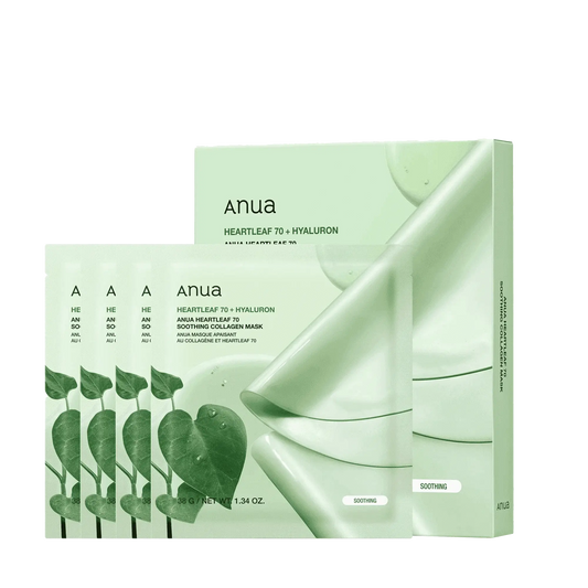 ANUA Heartleaf 70 Soothing Collagen Mask 38g